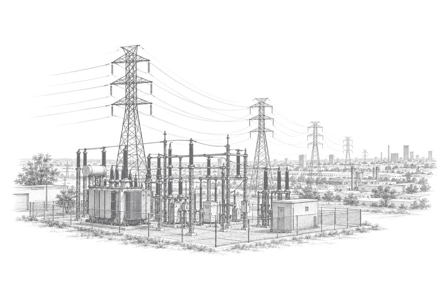 Illustration for: CFE Targets 1,247 MVA of New Capacity for Nuevo León by 2031