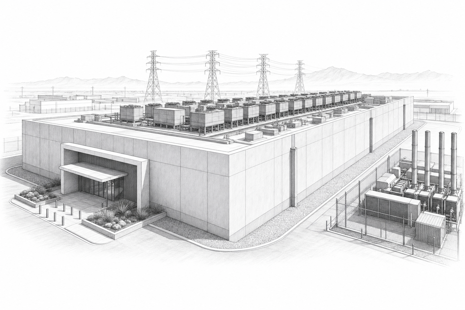 Illustration for: Equinix opens MO2 in Apodaca — US$250M, second site in the state