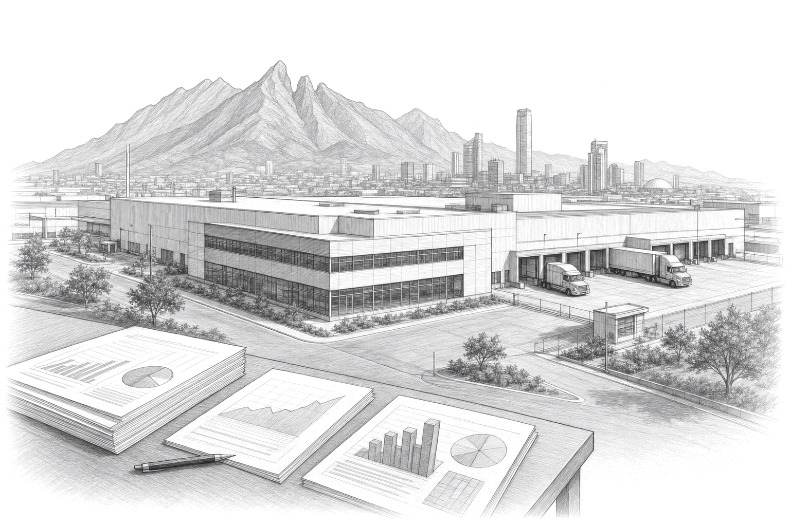 Illustration for: Nemak Raises Ps. 7.4B in Monterrey Debt Refinance