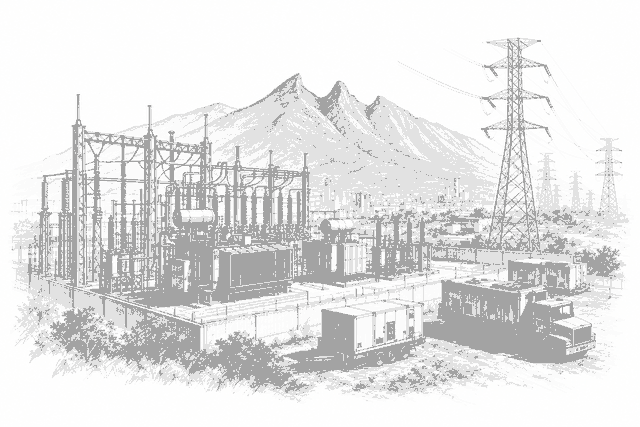 Illustration for: Nuevo León and CFE Commit 10 Billion Pesos to Strengthen Grid