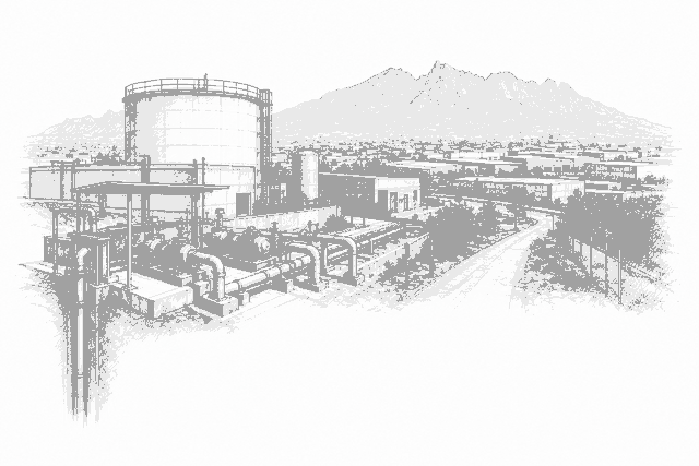 Illustration for: Power Failure Leaves Industrial Parks Without Water in Monterrey’s West