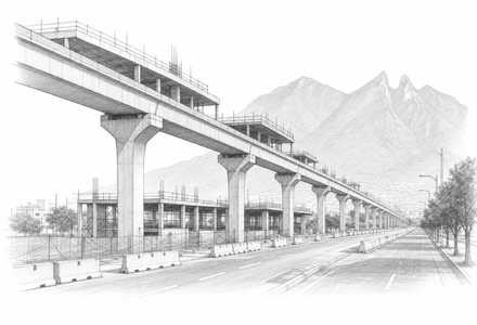 Governor Says Line 6 Viaduct Is Complete; Stations Remain