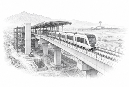 Monterrey Metro Lines 4 and 6 Reach 85% Civil-Works Progress
