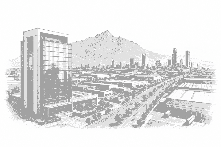 Illustration for: U.S. Supplied 58.8% of Nuevo León’s H1 FDI